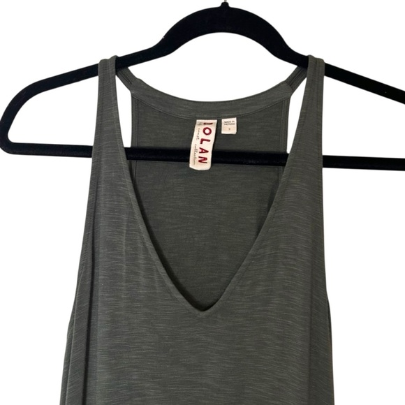 Anthropologie Dolan Fabiana Knit Dress Olive Green Black- Size Small - Picture 4 of 12